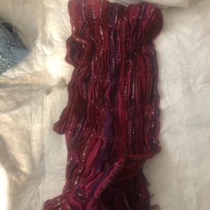 Maroon wrap/scarf 8.00